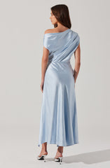 Mairyn Satin Midi Dress