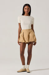 Toini Pleated Bubble Mini Skort