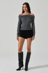 Wylie Off Shoulder Sweater