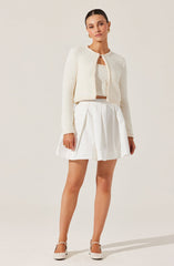 Blaise Pearl Button Cardigan