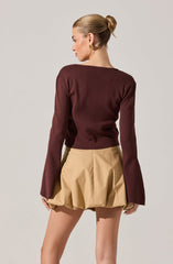 Nylah Bell Sleeve Cardigan