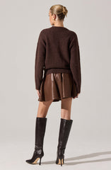 Selbie Brushed Knit Sweater