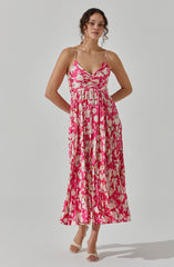 Maeve Pleated Midi Dress