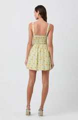 Floral Milkmaid Mini Dress