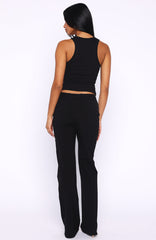 Party Of One Pants Black