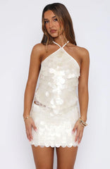 Athens Aura Shell Top White