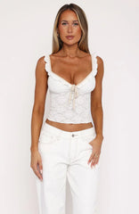 Drunk In Love Top White