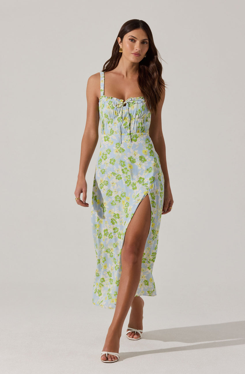 Elsie Floral Midi Dress