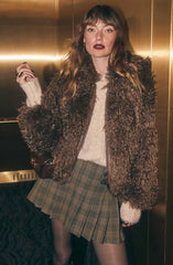Chantel Pleated Mini Skirt