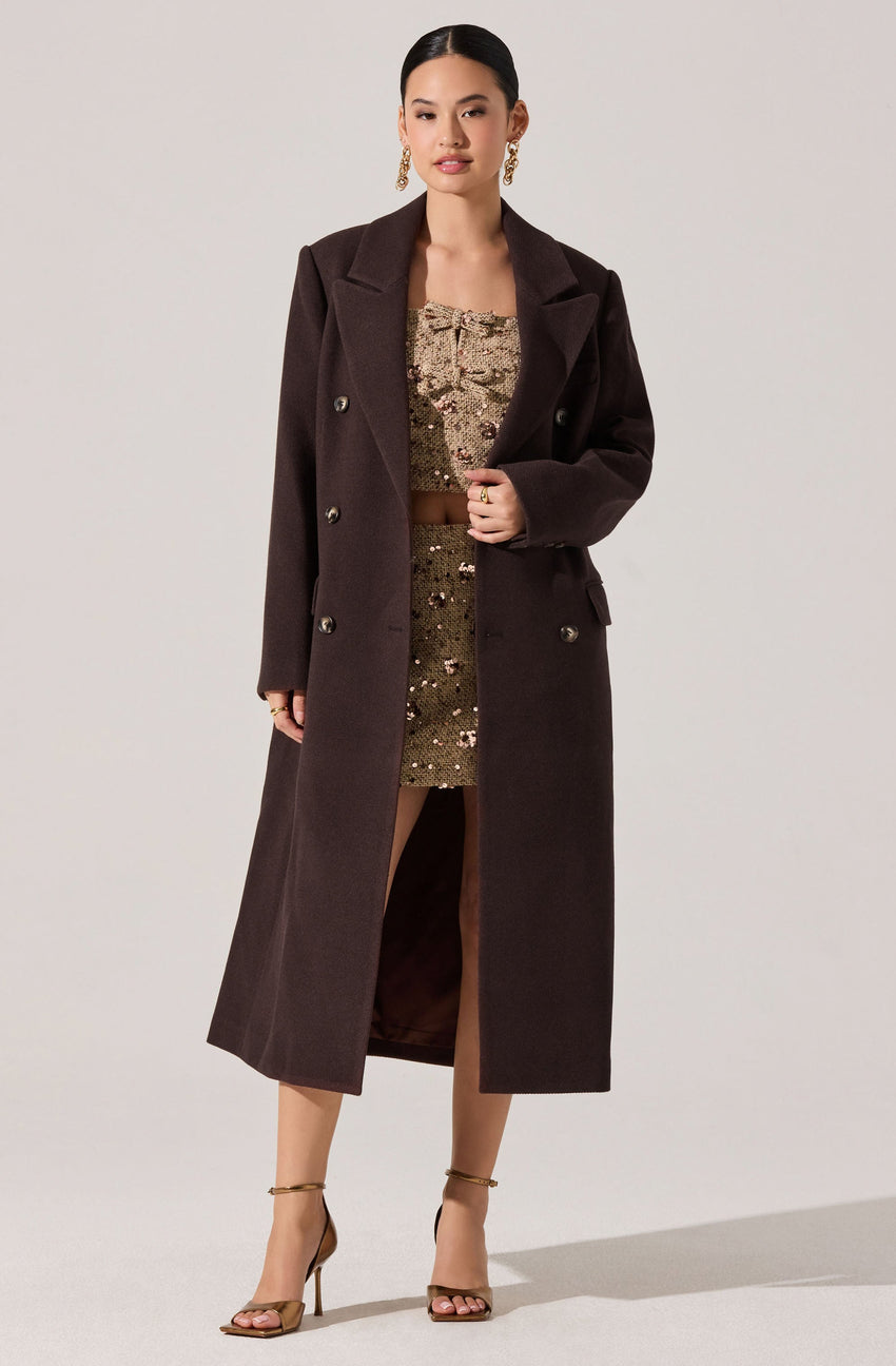 Morana Double Breasted Coat