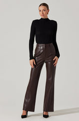 Vance Faux Leather Pants