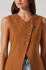 Sonja Asymmetrical Vest