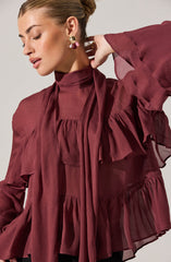Fae Tiered Ruffle Top