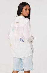 Trace Embroidered Picnic Shirt