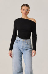 Textured Off Shoulder Top